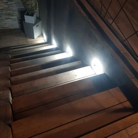 Eclairage escalier extérieur