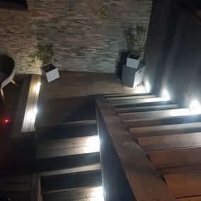 Eclairage escalier extérieur
